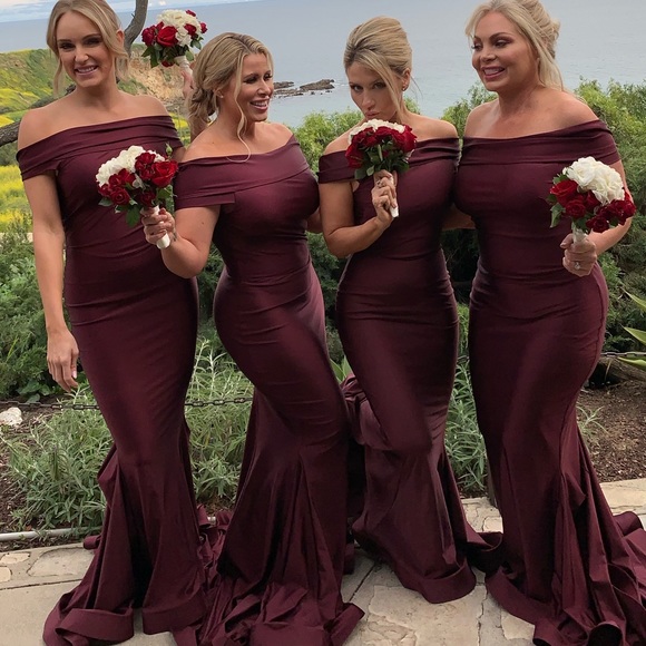 BRIDESMAID/pageant/birthday gown with train - Picture 2 of 7